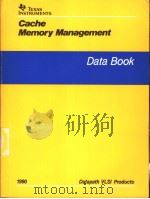 CACHE MEMORY MANAGEMENT DATA BOOK（ PDF版）