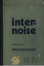 1973 INTERNATIONAL CONFERENCE ON NOISE CONTROL ENGINEERING INTER-NOISE 73 PROCEEDINGS（ PDF版）