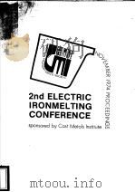 2ND ELECTRIC IRONMELTING CONFERENCE（ PDF版）