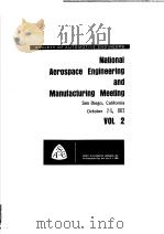 NATIONAL AEROSPACE ENGINEERING AND MANUFACTURING MEETING  VOL.2（ PDF版）