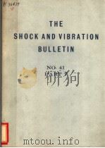 THE SHOCK AND VIBRATION BULLETIN  PART 7     PDF电子版封面     