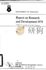 REPORT ON RESEARCH AND DEVELOPMENT 1974（ PDF版）