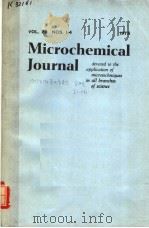 MICROCHEMICAL JOURNAL VOL.20 NOS.1-4     PDF电子版封面    A.J.BARNARD，JR.  H.A.FLASCHKA 