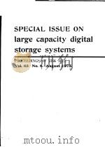 SPECIAL ISSUE ON LARGE CAPACITY DIGITAL STORAGE SYSTEMS  VOL.63     PDF电子版封面     