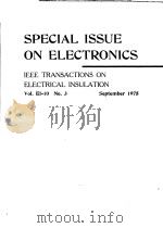 SPECIAL ISSUE ON LARGE CAPACITY DIGITAL STORAGE SYSTEMS  VOL.E1-10     PDF电子版封面     