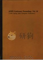 AFIPS CONFERENCE PROCEEDINGS  VOL.32（ PDF版）