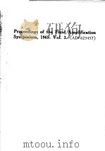 PROCEEDINGS OF THE FLUID AMPLIFICATION SYMPOSIUM 1965  VOL.3（ PDF版）