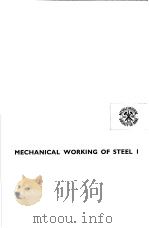 MECHANICAL WORKING OF STEEL 1（ PDF版）