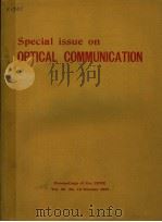 SPECIAL ISSUE ON OPTICAL COMMUNICATION（ PDF版）