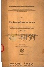 ZUR DYNAMIK DES JET STREAM     PDF电子版封面    P.R.RAETHJEN 