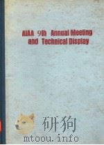 AIAA 9TH ANNUAL MEETING AND TECHNICAL DISPLAY     PDF电子版封面     