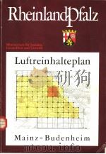 RHEINLANDPFALZ LUFTREINHALTEPLAN MAINZ BUDENHEIM（ PDF版）