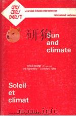 SOLEIL ET CLIMAT SUN AND CLIMATE     PDF电子版封面     