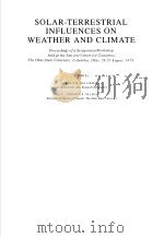 SOLAR-TERRESTRIAL INFLUENCES ON WEATHER AND CLIMATE（ PDF版）