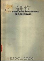1970 NATIONAL TELEMETERING CONFERENCE PROCEEDINGS     PDF电子版封面     