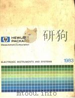 ELECTRONIC INSTRUMENTS AND SYSTEMS 1983（ PDF版）