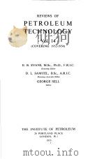 REVIEWS OF PETROLEUM TECHNOLGY VOL.14     PDF电子版封面     