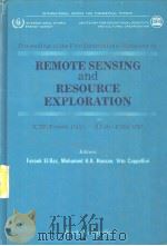 PROCEEDINGS OF THE FIRST INTERNATIONAL WORKSHOP ON REMOTE SENSING AND RESOURCE EXPLORATION（ PDF版）