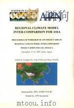 REGIONAL CLIMATE MODEL INTER-COMPARISON FOR ASIA（ PDF版）