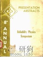 PRESENTATION ABSTRACTS RELIABILITY PHYSICS SYMPOSIUM（ PDF版）