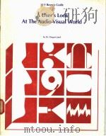 A USER'S LOOK AT THE AUDIO-VISUAL WORLD（ PDF版）