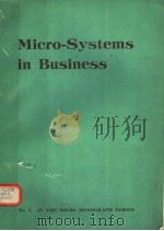 MICRO-SYSTEMS IN BUSINESS（ PDF版）