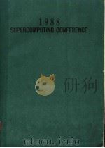 1988  SUPERCOMPUTING CONFERENCE     PDF电子版封面     