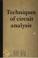 TECHNIQUES OF CIRCUIT ANALYSIS（ PDF版）