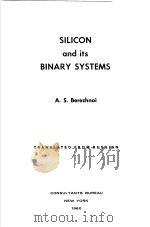 SILICON AND ITS BINARY SYSTEMS（ PDF版）
