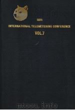 1971 INTERNATIONAL TELEMETERING CONFERENCE  VOL.7（ PDF版）