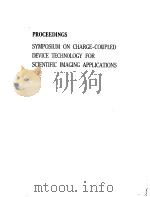 PROCEEDINGS SYMPOSIUM ON CHARGE-COUPLED DEVICE TECHNOLOGY FOR SCIENTIFIC IMAGING APPLICATIONS（ PDF版）