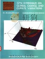 12TH SYMPOSIUM ON GLOBAL CHANGE AND CLIMATE VARIATIONS     PDF电子版封面     