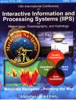 15TH INTERNATIONAL CONFERENCE ON INTERACTIVE INFORMATION AND PROCESSING SYSTEMS(IIPS)（ PDF版）