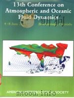 13TH CONFERENCE ON ATMOSPHERIC AND OCEANIC FLUID DYNAMICS（ PDF版）