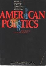 AMERICAN POLITICS THE PEOPLE AND THE POLITY SECOND EDITION     PDF电子版封面    PETER K.EISINGER DENNIS L.DRES 