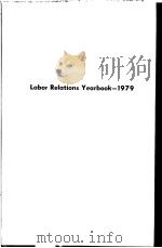 LABOR RELATIONS YEARBOOK 1979（ PDF版）