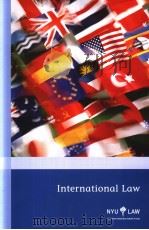 INTERNATIONAL LAW     PDF电子版封面     