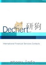 INTERNATIONAL FINANCIAL SERVICES CONTACTS（ PDF版）