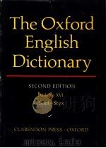 THE OXFORD ENGLISH DICTIONARY  SECOND EDITION  VOLUME 16   1989  PDF电子版封面  0198612281  J.A.SIMPSON  E.S.C.WEINER 