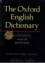 THE OXFORD ENGLISH DICTIONARY  SECOND EDITION  VOLUME 8   1989  PDF电子版封面  0198612206  J.A.SIMPSON  E.S.C.WEINER 