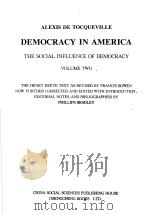 西学基本经典·政治学类  论美国民主  影印本（1999 PDF版）