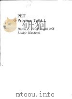 PET PRACTICE TESTS  1   1988年  PDF电子版封面    DIANA L.FRIED-BOOTH  LOUISE HA 