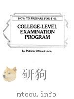 HOW TO PREPARE FOR THE COLLEGE-LEVEL EXAMINATION PROGRAM（1982 PDF版）