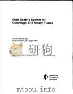 SHAFT SEALING SYSTEM FOR CENTRIFUGAL AND ROTARY PUMPS（ PDF版）