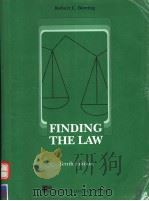 FINDING THE LAW  TENTH EDITION   1995  PDF电子版封面  0314060847   
