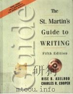THE ST.MARTIN'S GUIDE TO WRITING  5TH EDITION   1997  PDF电子版封面  0312116349   
