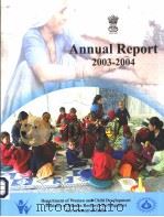 ANNUAL REPORT 2003-2004     PDF电子版封面     