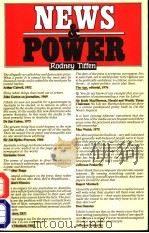 NEWS AND POWER     PDF电子版封面  0043720439  RODNEY TIFFEN 