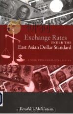 EXCHANGE RATES UNDER THE EAST ASIAN DOLLAR STANDARD  LIVING WITH CONFLICTED VIRTUE     PDF电子版封面  0262134519  RONALD I.MCKINNON 