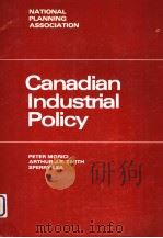CANADIAN INDUSTRIAL POLICY     PDF电子版封面  0890680639   